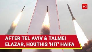 Haifa 'Bombed'; Houthis 'Blow Up' Giant Power Station, Mock Israel's 'Dud' Defence Systems | Watch