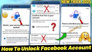 Facebook Account Locked Confirm Your Identity Link Expired problem? | How To Unlock Facebook Account