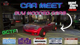 GTA 5 Online - LS Car Meet Buy NEW Modded Cars AND Give Cars To Friends! {PS5} - JOIN IN!