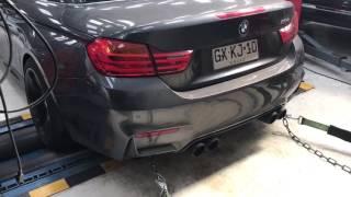 BMW M4 with Akrapovic - Dyno Run