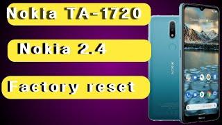 Nokia  TA-1720 , nokia 2.4 screen lock, password, pattern reset.