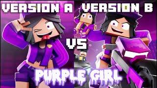 "Purple Girl" (I'm Psycho) [BOTH VERSIONS] - Minecraft Animation Music Video