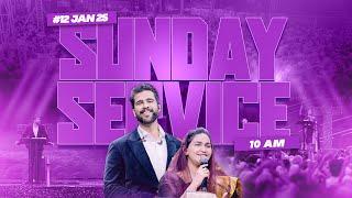 Sunday Second Service || 12th Jan 2025|| Raj Prakash Paul || Jessy Paul