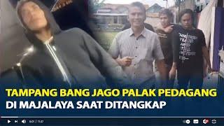 Tampang Preman Palak Pedagang di Majalaya Bandung Saat Ditangkap, Direndam Dalam Kolam