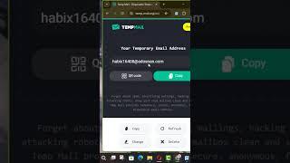 Get a Temporary Email Address Instantly!  | Stay Secure with Free Email Tools #TempMail #FreeEmail
