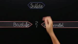 SULFATE | SALZE DER SCHWEFELSÄURE | Chemie