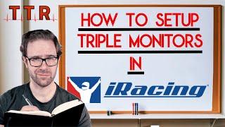 How to Setup Triple Monitors in iRacing with Correct Field of View +/- NVIDIA Surround