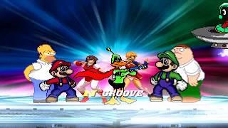 NICK54222 MUGEN: Team Super Mario VS Team Super Luigi (Fernando Valadez)