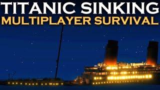 Titanic Sinking Survival! | Stormworks: Build and Rescue | Multiplayer