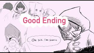 Good Ending - Little Nightmares animation (sketch)