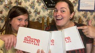 3 ALLURE boxes! LATE but worth the wait! #bougieonabudget #allure #unboxing