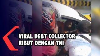 Viral Debt Collector Cekcok dengan Anggota TNI yang Akan Mengantar Orang Sakit