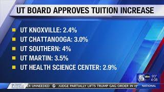 UT Board approves tuition increase