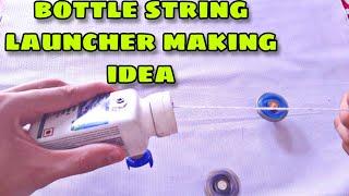 How to make beyblade launcher with bottle | string launcher