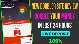 New Doubler Site Review || Crypto Swap Review || Double Your Money in 24 Hours || Live Proof