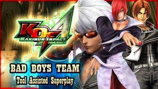 【TAS】THE KING OF FIGHTERS MAXIMUM IMPACT REG.A - THE BAD BOYS TEAM (KYO KUSANAGI,IORI YAGAMI.K'DASH)