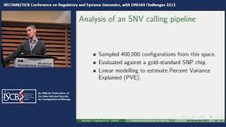 Rational Optimization of Computational Biology Pipelines - Nicholas Harding - RECOMB/RSG 2013