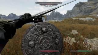 Dual wield block Skyrim no mods!!