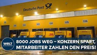 DEUTSCHLAND: Massenentlassung! Deutsche Post wirft 8000 Mitarbeiter raus - trotz steigender Umsätze!