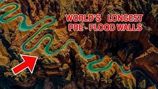 The Worlds Longest Pre Flood Walls