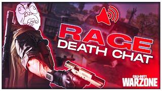 WARZONE DEATH CHAT COMPILATION! (RAGE MOMENTS)