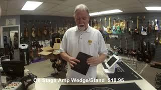 On-Stage Amp Wedge/Stand/Support at Backstage Music