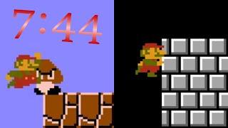 Super Mario Bros. Walkathon in 7:44