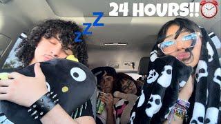 WE HAD A SLEEPOVER IN THE CAR IN LA!! (VLOG)