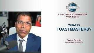 What is Toastmasters? Develop your public speaking & leadership skills.