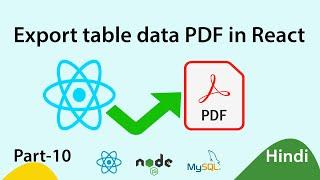 Export table data print and PDF in react js
