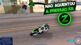 NAO CONSEGUIU AGUENTAR A PRESSAO CONTRA O ZUMANS NA FUGA KK ! FUGA SEM PG ! GTA MTA RP ! ROLEPLAY