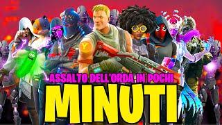 FORTNITE IN POCHI MINUTI [ASSALTO DELL'ORDA]