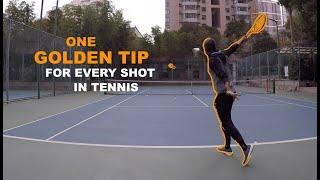 One Golden Tip For Every Shot In Tennis - 10 Tips In Total (TENFITMEN - Episode 150)