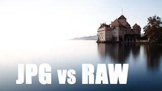 JPG vs RAW Fotografieren