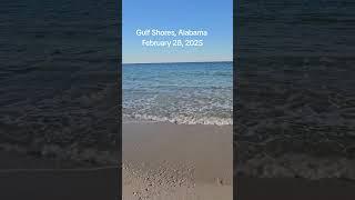 Gulf Shores Alabama 2-28-25 #gulfshores #alabamabeaches #orangebeachalabama #gulfcoast #beach #fun