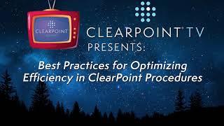 Best Practices for Optimizing Efficiency in ClearPoint Procedures, Dr. J.A. Wilden