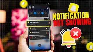 How to Fix Snapchat Notifications Not Showing | Notifications Not Coming on Snapchat (Solved)