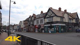 Abergele Walk: Town Centre & Beach【4K】