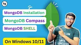 Step-by-Step | MongoDB, Compass & Shell on Windows 10 & 11