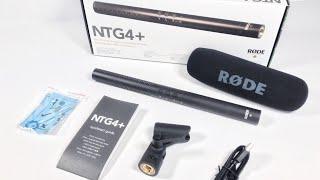 Rode NTG4+ Unboxing and Review with 10yrs Warranty.