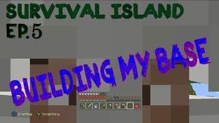 Minecraft| Survival Island EP. 5- Tree House Base!!