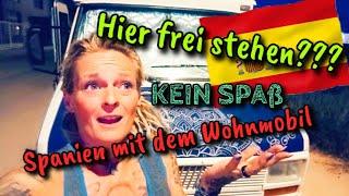FREISTEHEN - Die REALITÄT!!! ‍ Reise von Spanien nach Deutschland EP.320 #vanlife #vlog #real