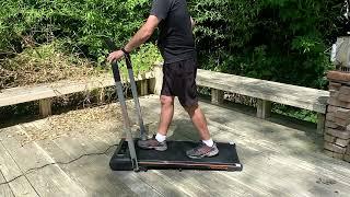 HM2 Foldable Treadmill with 7% Incline Walking Run Review