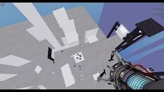 launching myself in portal tech demo