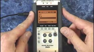 Zoom H4n Tutorial Review adding a metronome click