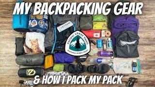 Everything I Bring BACKPACKING & How I Pack My Pack | 2024