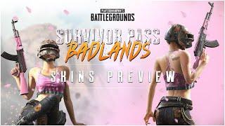 PUBG - Skins Preview - Survivor Pass 5: Badlands