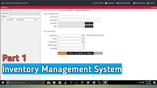Inventory Management System Part 1 : C# Programming MySql Database