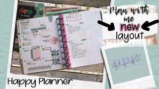 Happy Planner Simply Layout | PLAN WITH ME | my take on how to use this planner