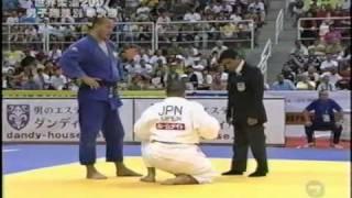 MUNETA,Yasuyuki (JPN)-TANGRIEV,Abdullo(UZB)2007 World Judo  Championship(m Open)Semifinal